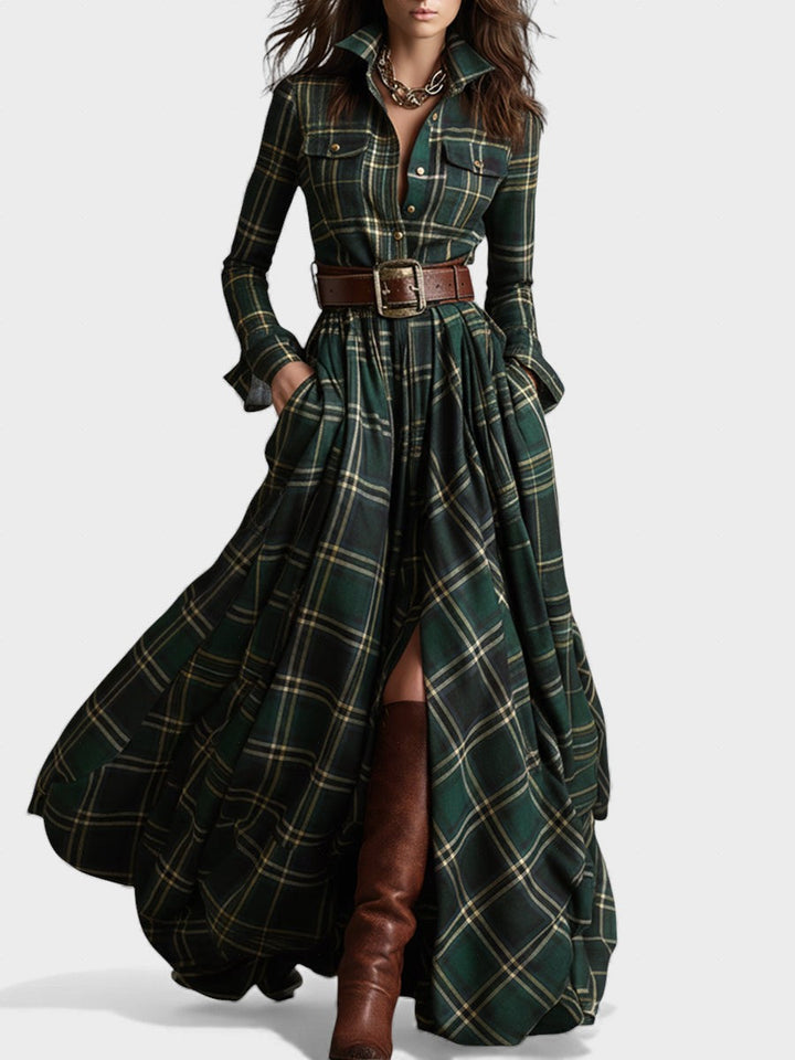 Elena | Camisa Vestido Clásico Elegante - Van Moreau Utrecht