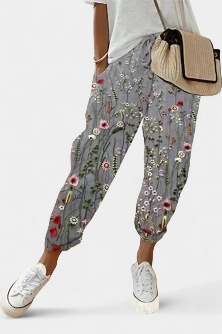 Mely | Pantalones de Lino de Corte Relajado y Estilo Atemporal - Van Moreau Utrecht