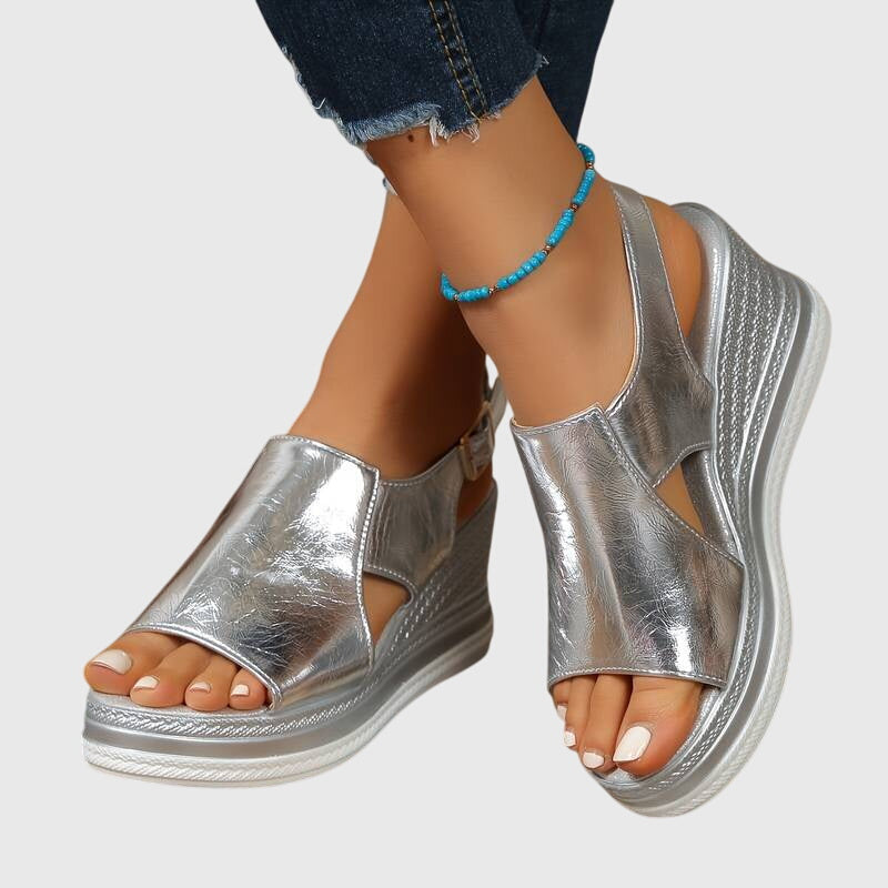 LUCÍA – SANDALIAS DE PLATAFORMA - Van Moreau Utrecht