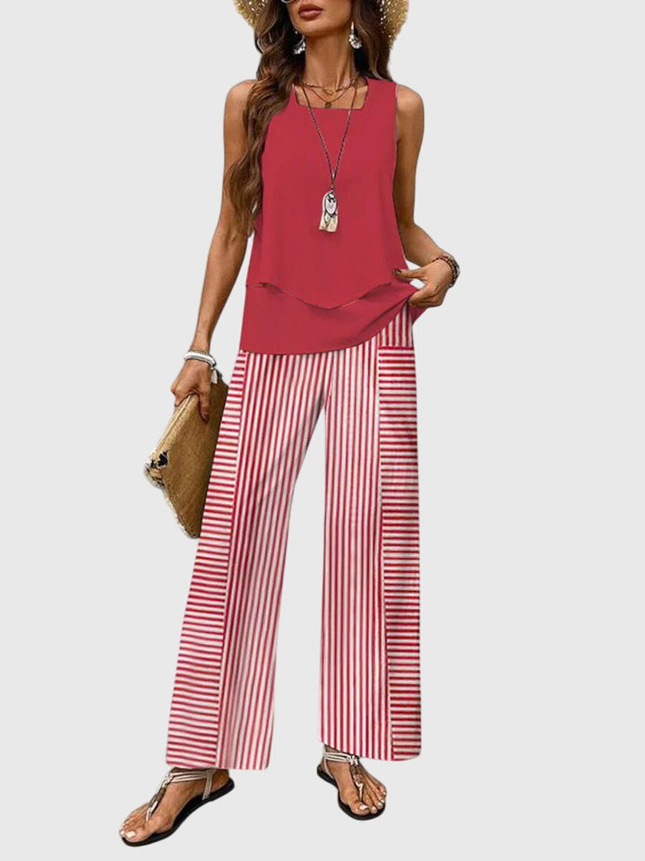 Brenda™ | Conjunto Elegante de Verano de 2 Piezas - Van Moreau Utrecht