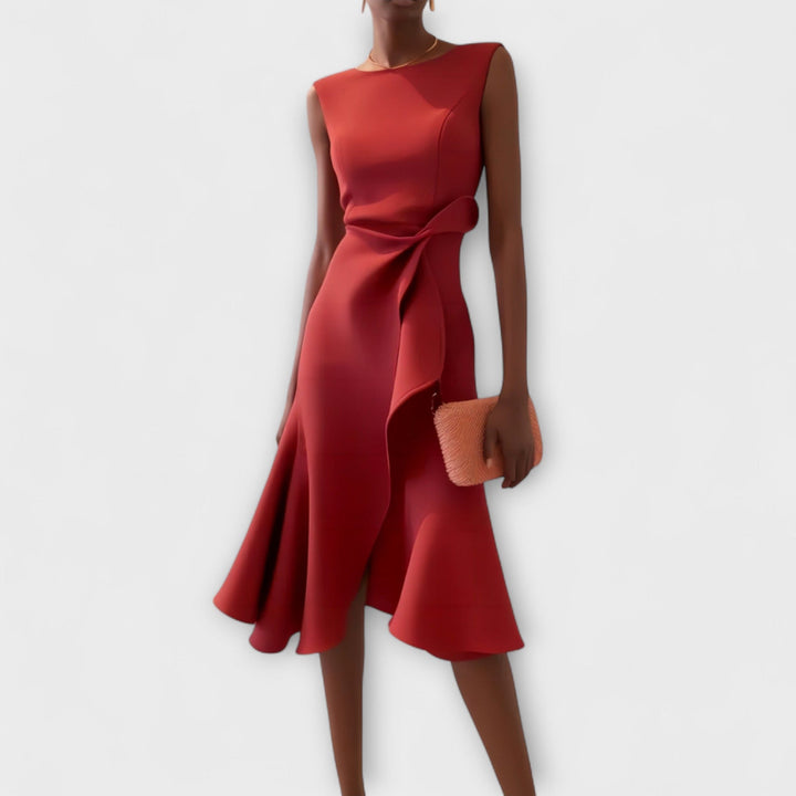 OLIVIA MONTARO – VESTIDO ELEGANTE - Van Moreau Utrecht