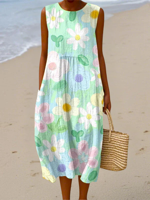 Erin | Vestido de verano ligero y sin mangas - Van Moreau Utrecht