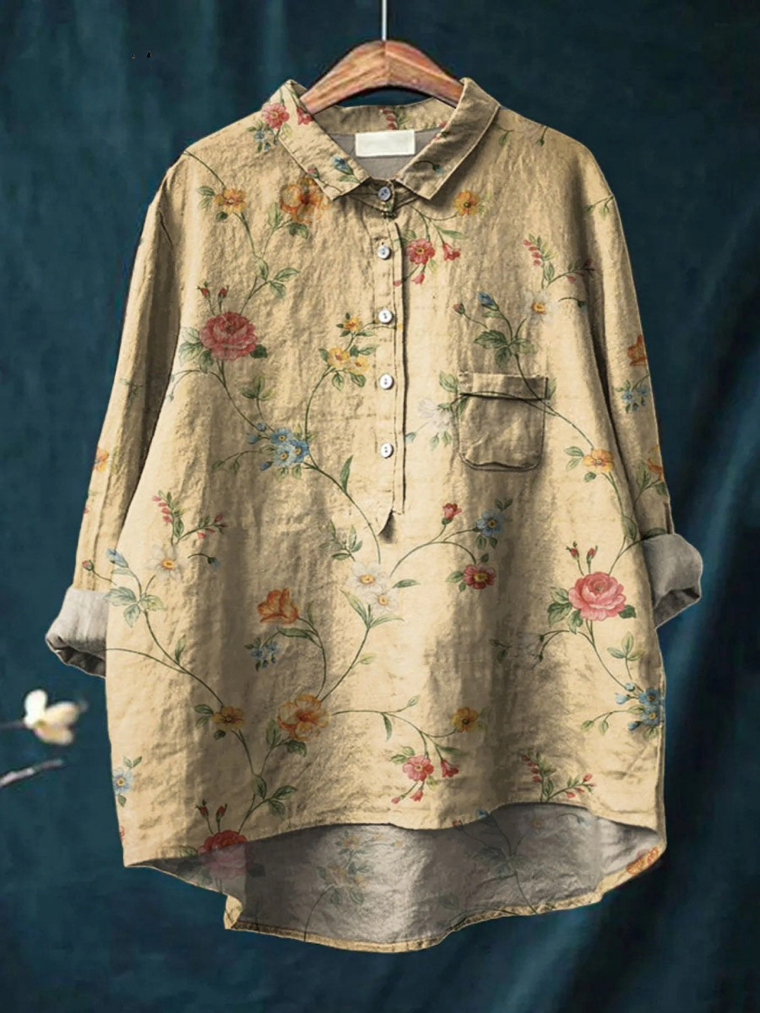 Poppy - Chemise Décontractée Élégante - Van Moreau Utrecht