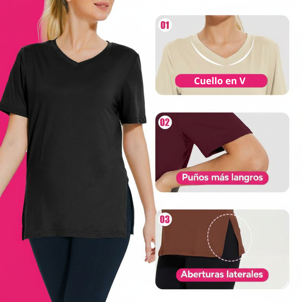 SELENA™ – Camiseta casual de corte holgado - Van Moreau Utrecht