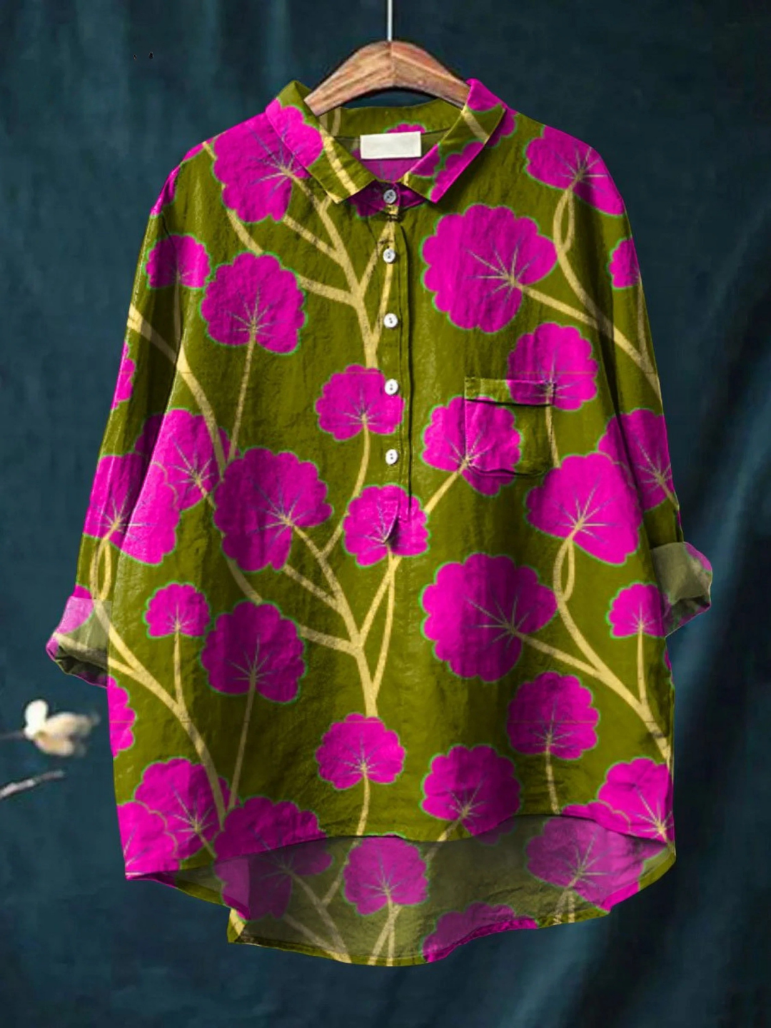 Sophia - Chemise Décontractée Élégante - Van Moreau Utrecht