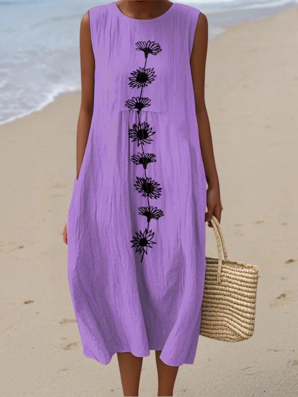 Emma | Vestido de verano ligero y sin mangas - Van Moreau Utrecht