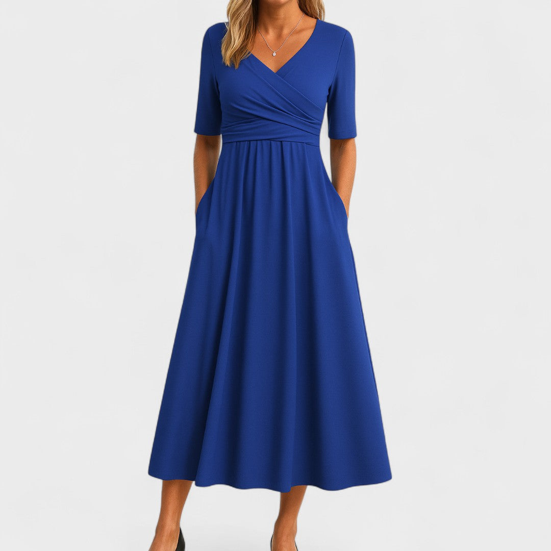 Joana | Vestido midi elegante - Van Moreau Utrecht