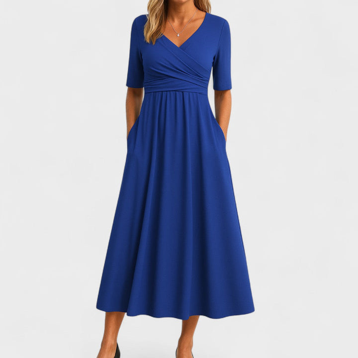 Joana | Vestido midi elegante - Van Moreau Utrecht
