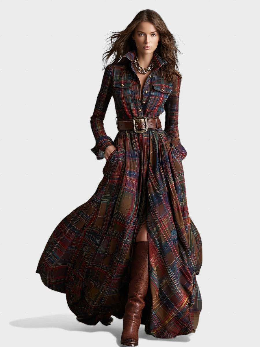 Elena | Camisa Vestido Clásico Elegante - Van Moreau Utrecht