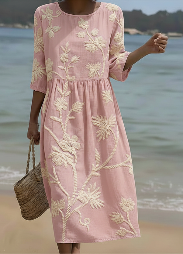 CLARA – VESTIDO FLORAL DELICADO - Van Moreau Utrecht