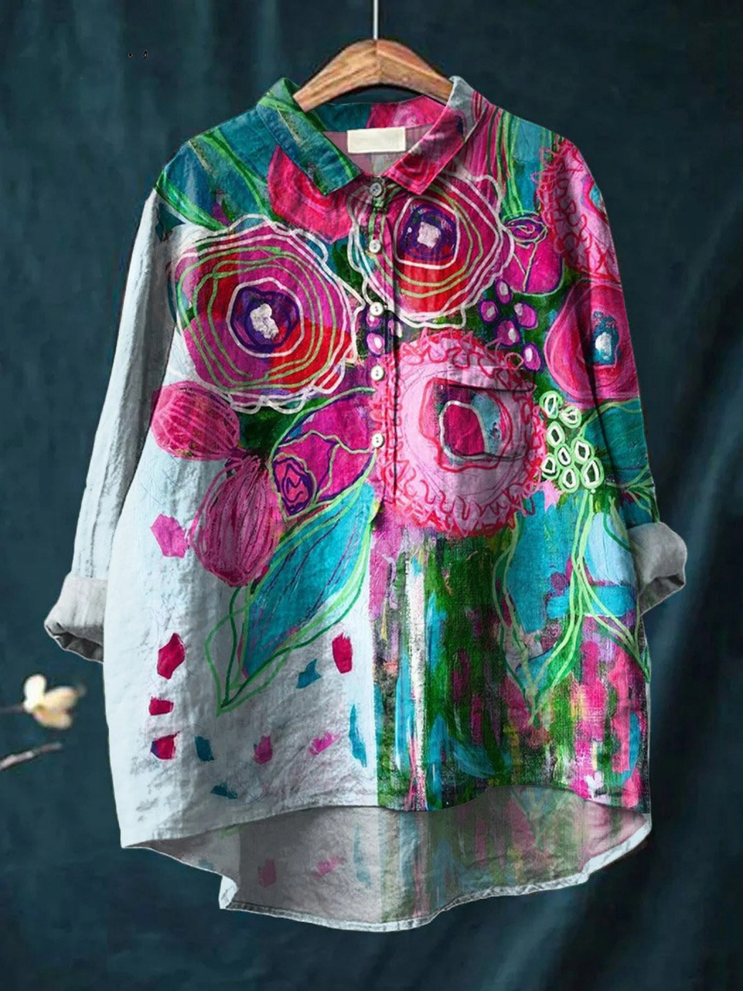 Ella - Chemise Légère Élégante - Van Moreau Utrecht