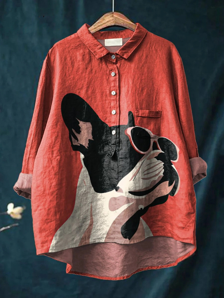 Evie - Chemise Décontractée Élégante - Van Moreau Utrecht