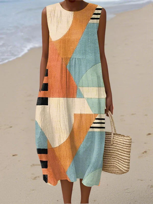 Iris | Vestido de verano ligero y sin mangas - Van Moreau Utrecht