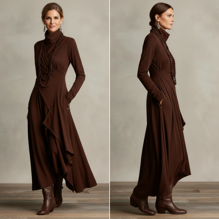 Donna – Timeless Midi Dress - Van Moreau Utrecht