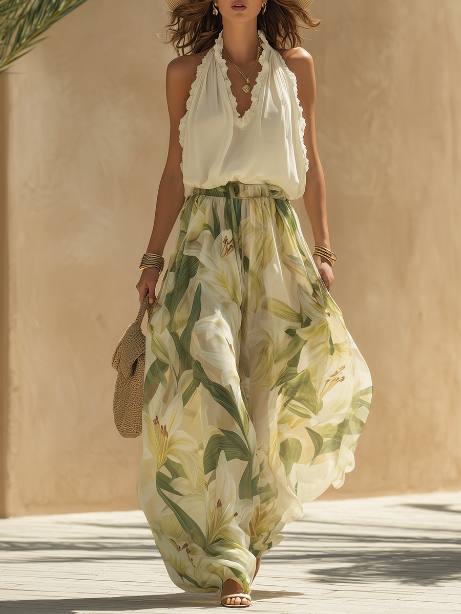 VALERIA – CONJUNTO FLUIDO ESTAMPADO - Van Moreau Utrecht