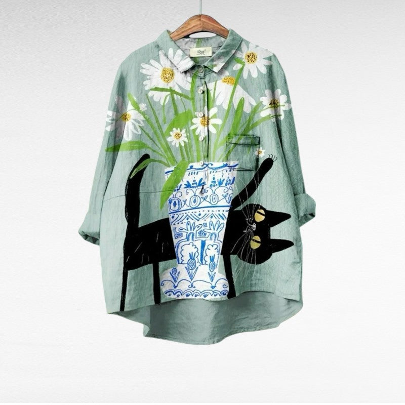 Alice | Elegante Blusa de Verano - Van Moreau Utrecht