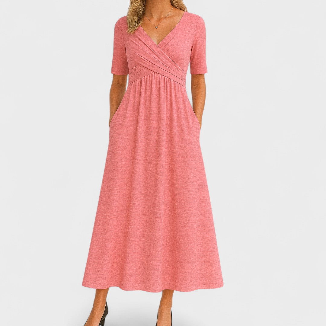 Joana | Vestido midi elegante - Van Moreau Utrecht