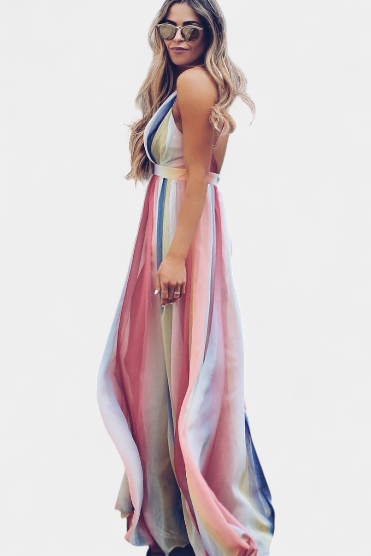 Gretchen | Vestido Rayas - Van Moreau Utrecht