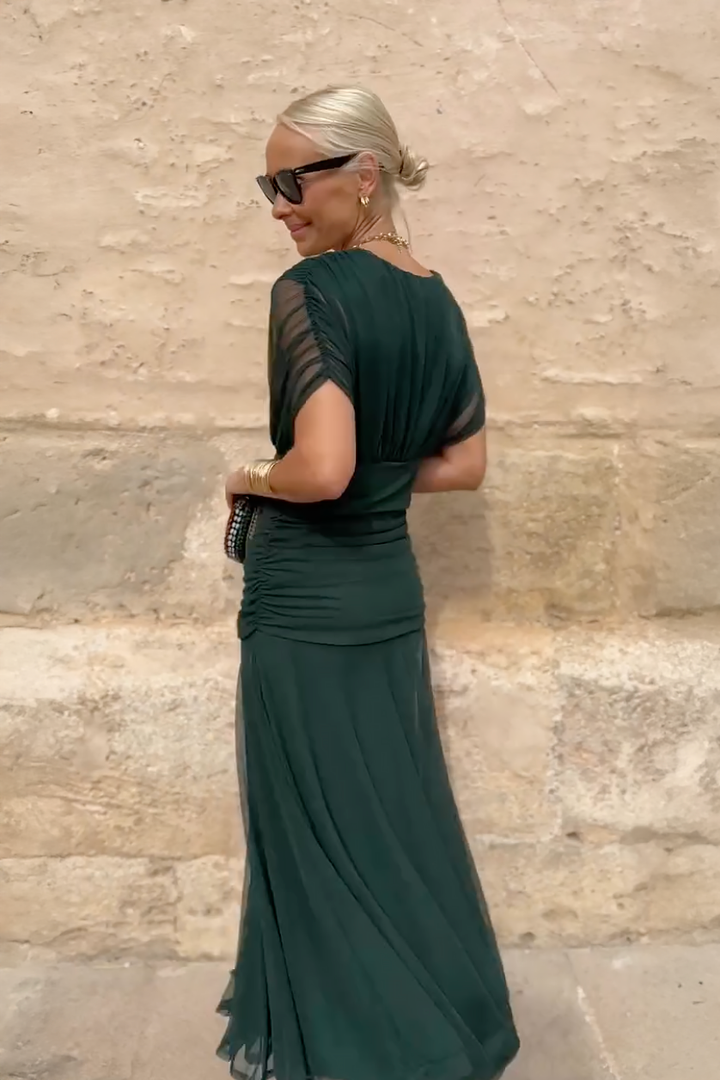 VALENTINA – VESTIDO CRUZADO ELEGANTE - Van Moreau Utrecht