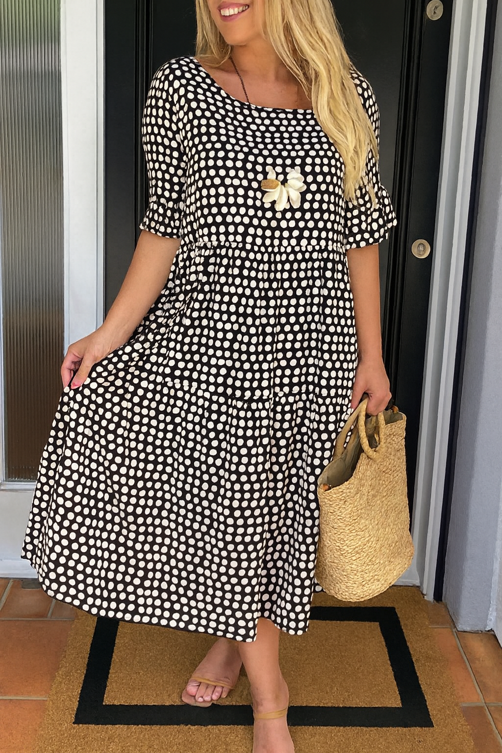 LUCÍA – VESTIDO MIDI ESTAMPADO - Van Moreau Utrecht