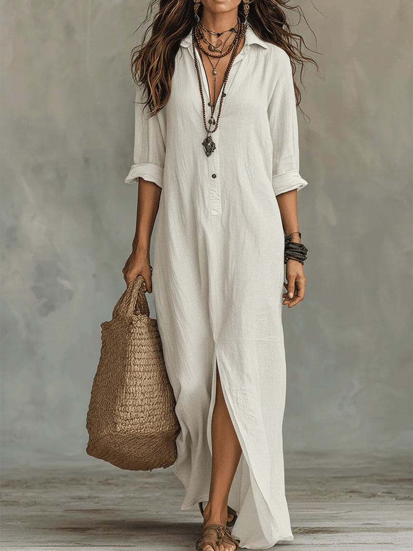 ISABEL – VESTIDO LARGO - Van Moreau Utrecht