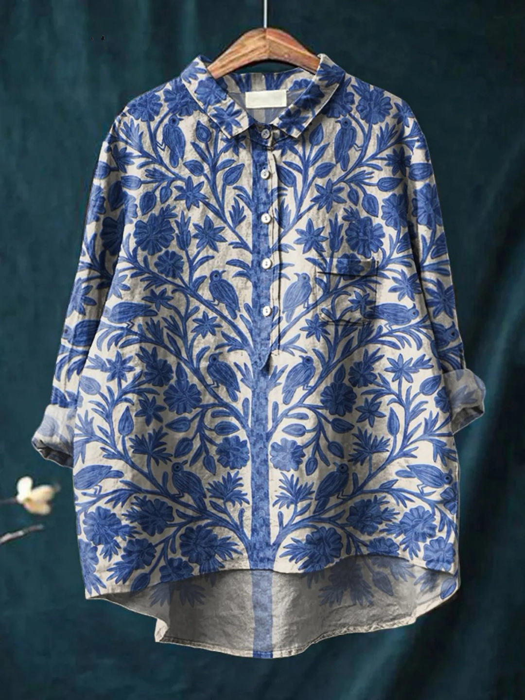 Rosie - Chemise Décontractée Élégante - Van Moreau Utrecht