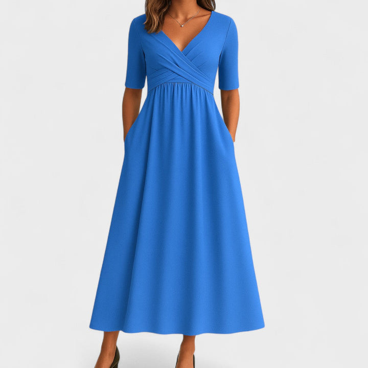 Joana | Vestido midi elegante - Van Moreau Utrecht