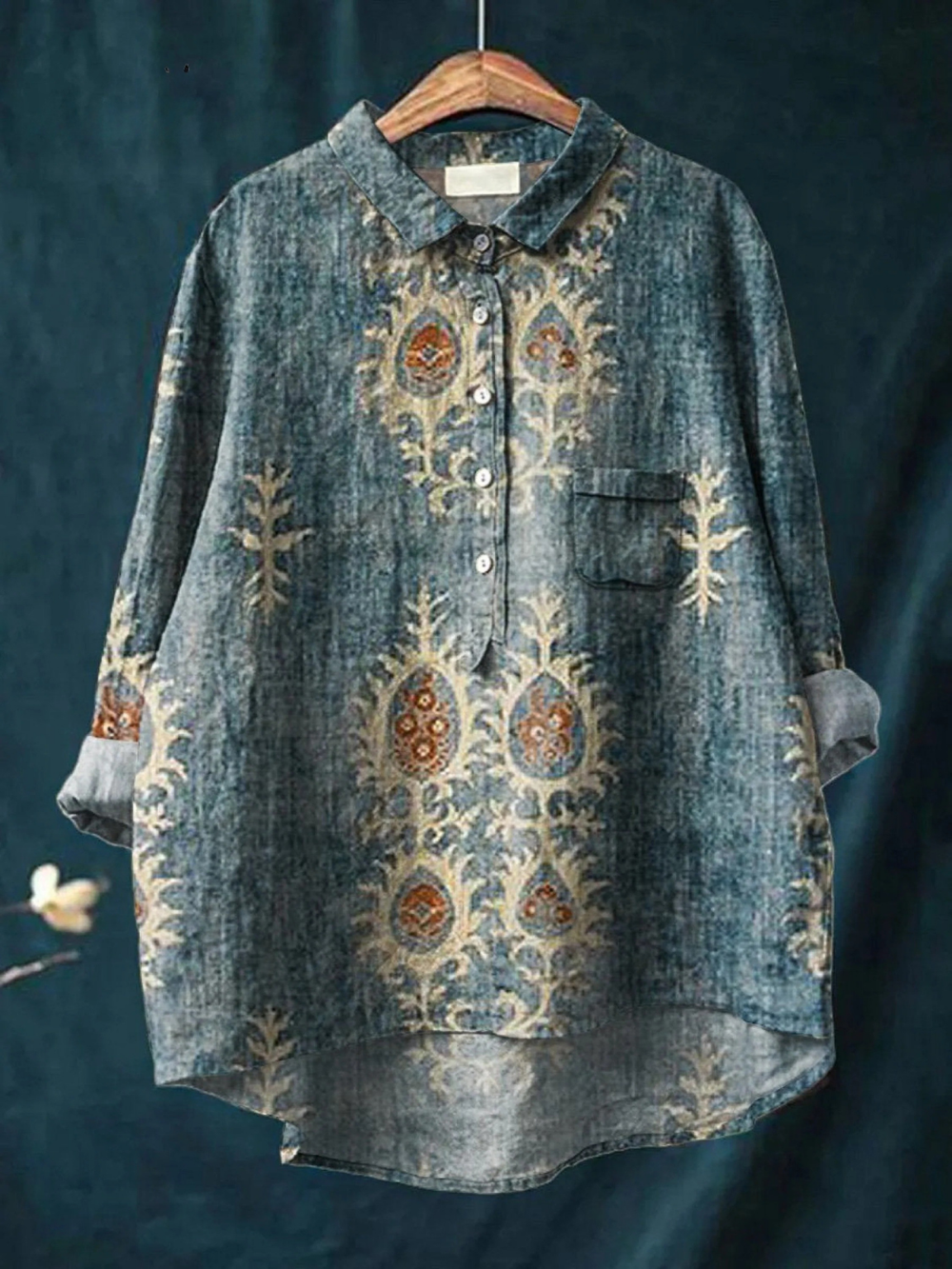 Daisy - Chemise Décontractée Élégante - Van Moreau Utrecht