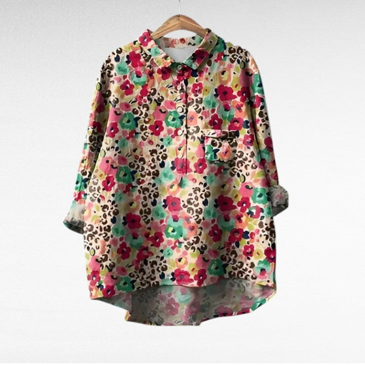 Noémie | Elegante Blusa de Verano - Van Moreau Utrecht