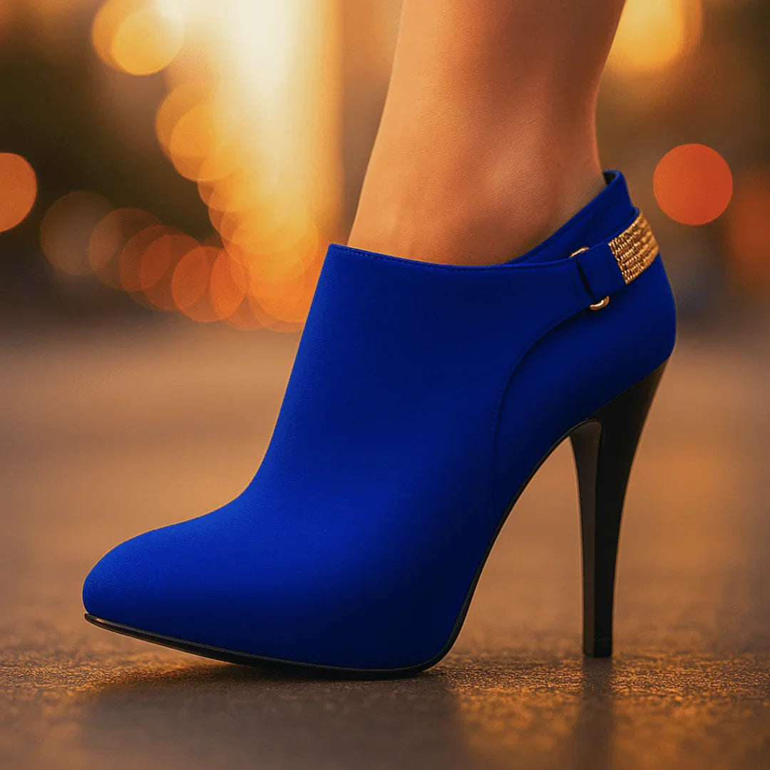 Botas de Terciopelo Aurora Bell - Van Moreau Utrecht