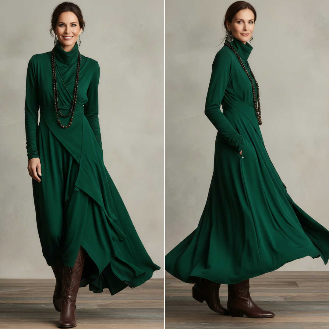 Donna – Timeless Midi Dress - Van Moreau Utrecht