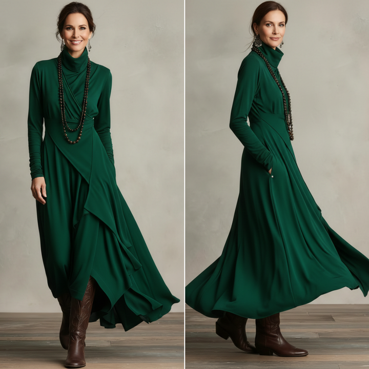 Donna – Timeless Midi Dress - Van Moreau Utrecht