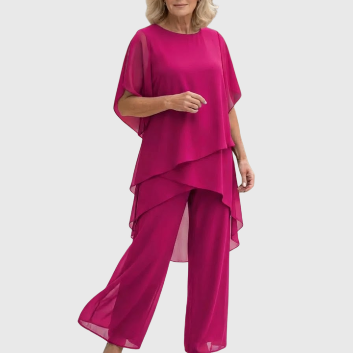 ELENA – CONJUNTO ELEGANTE DE DOS PIEZAS - Van Moreau Utrecht