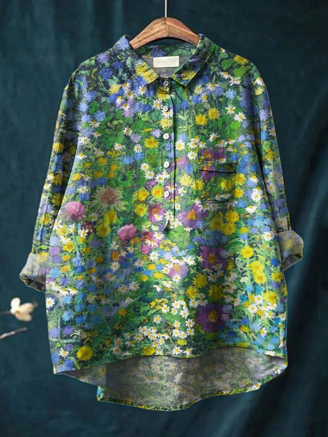 Imogen - Chemise Fleurie Léger - Van Moreau Utrecht