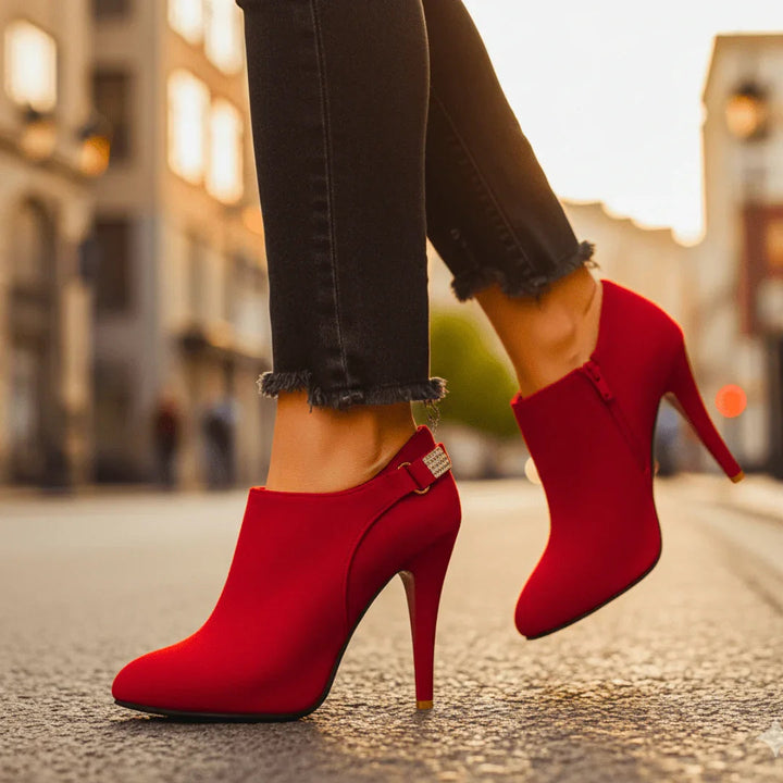 Botas de Terciopelo Aurora Bell - Van Moreau Utrecht