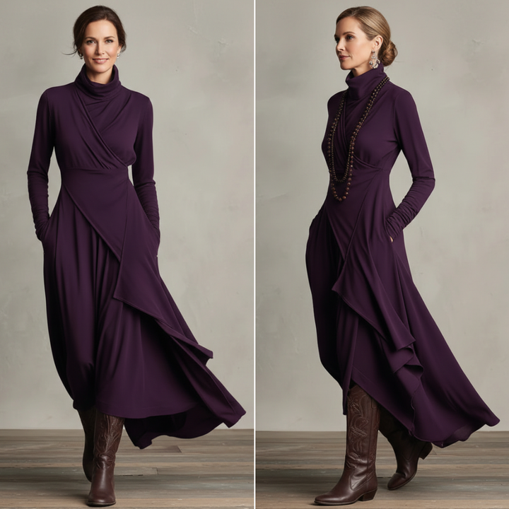 Donna – Timeless Midi Dress - Van Moreau Utrecht