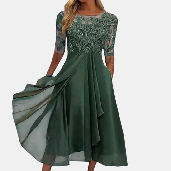 Rhonda | Elegant Lace Dress - Van Moreau Utrecht
