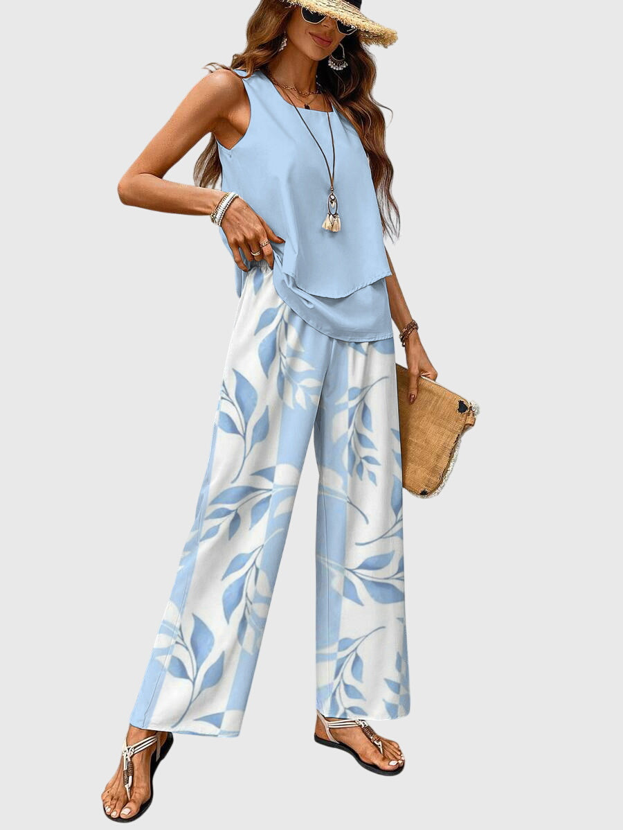 Brenda™ | Conjunto Elegante de Verano de 2 Piezas - Van Moreau Utrecht