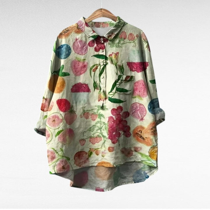 Camille | Elegante Blusa de Verano - Van Moreau Utrecht