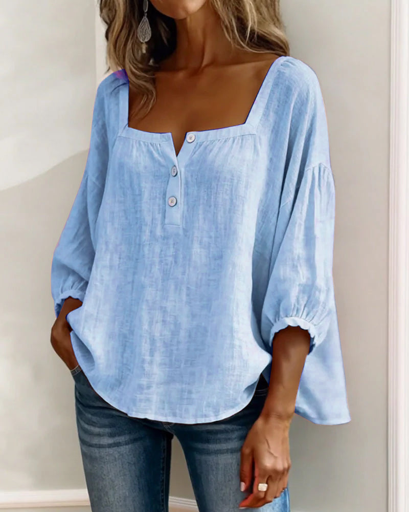 Paula | Camiseta con escote - Van Moreau Utrecht