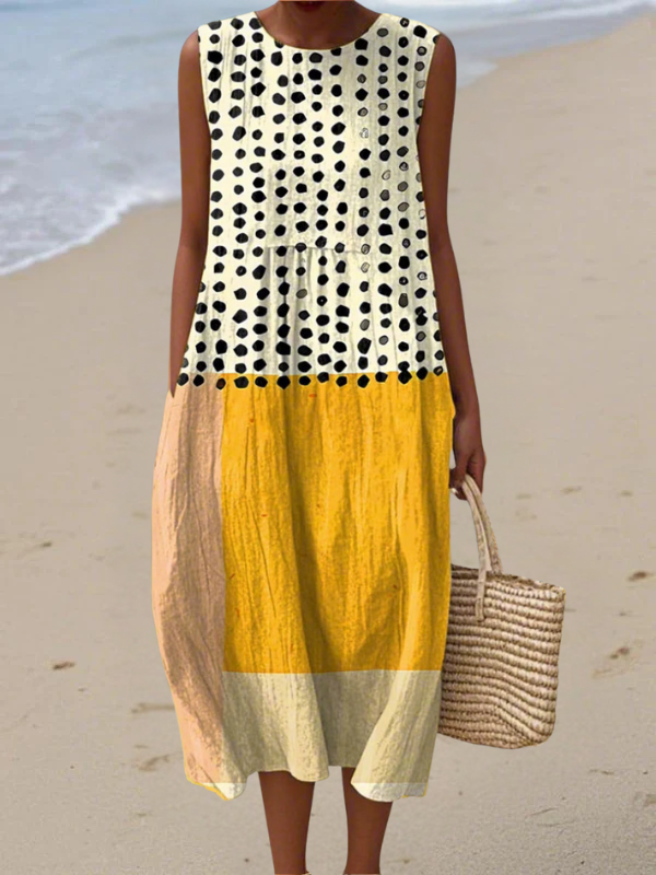 Leah | Vestido de verano ligero y sin mangas - Van Moreau Utrecht