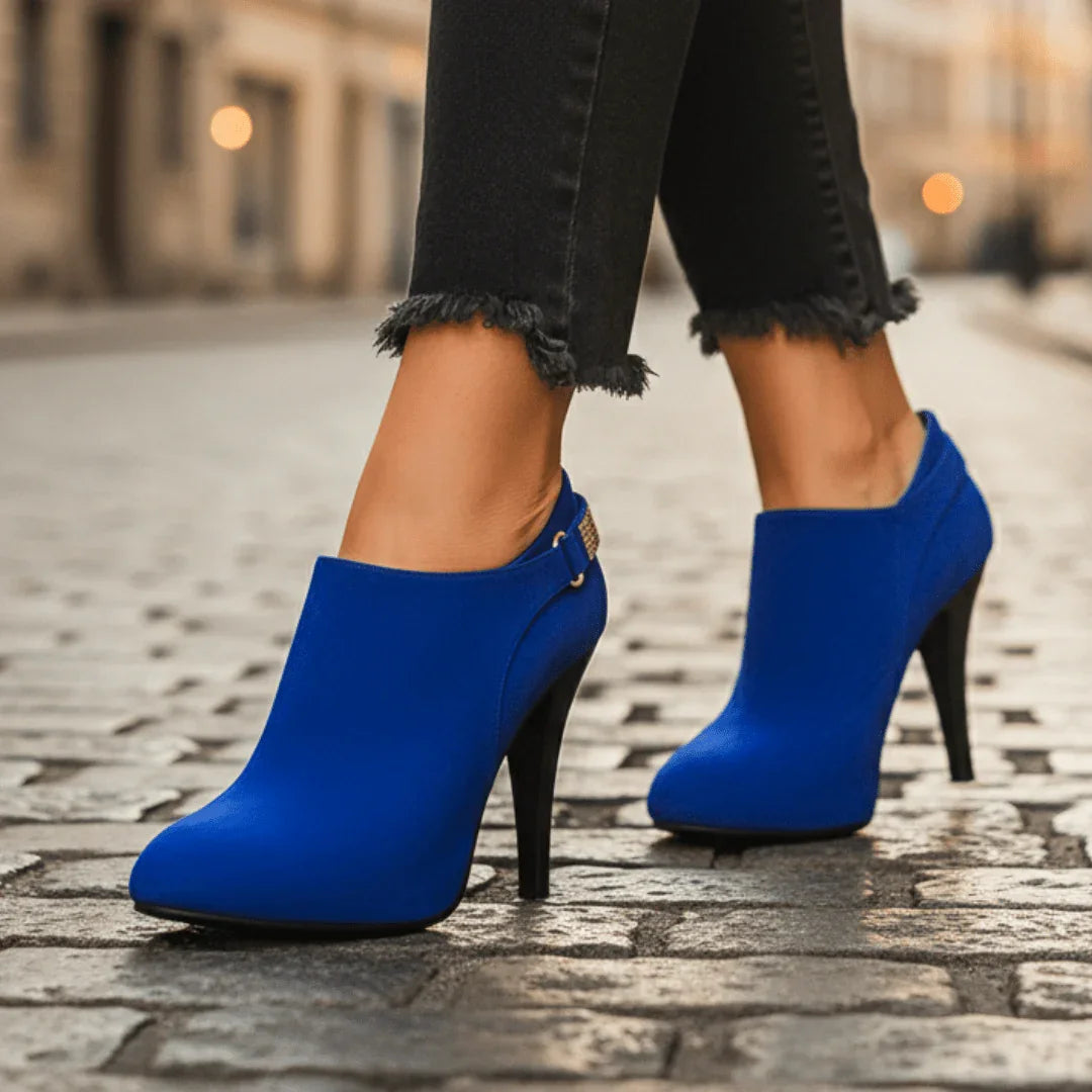 Botas de Terciopelo Aurora Bell - Van Moreau Utrecht