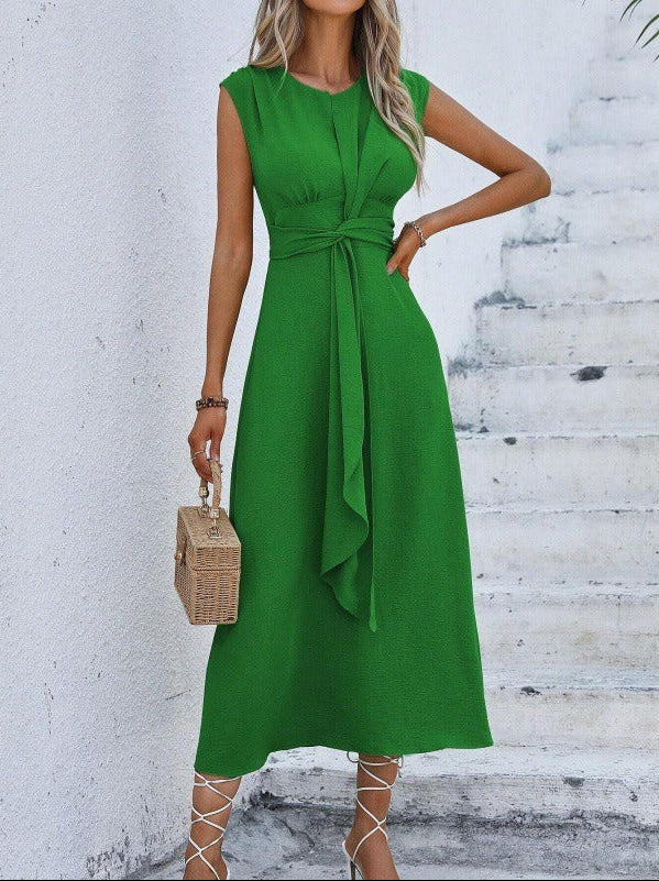 EMILIA – VESTIDO ELEGANTE CON LAZO - Van Moreau Utrecht