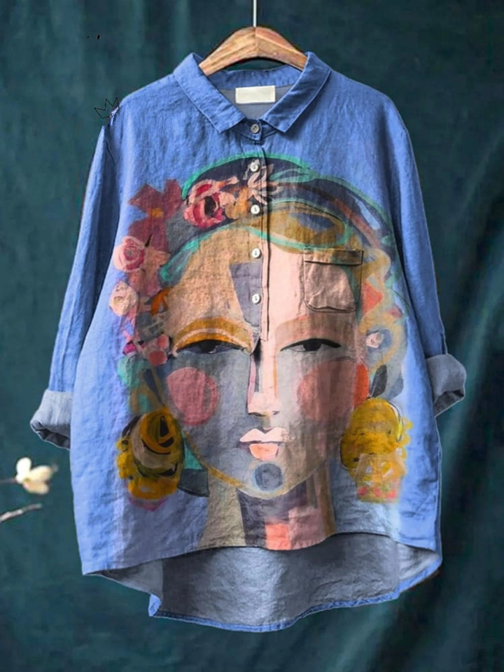 Ambre - Chemise Décontractée Élégante - Van Moreau Utrecht
