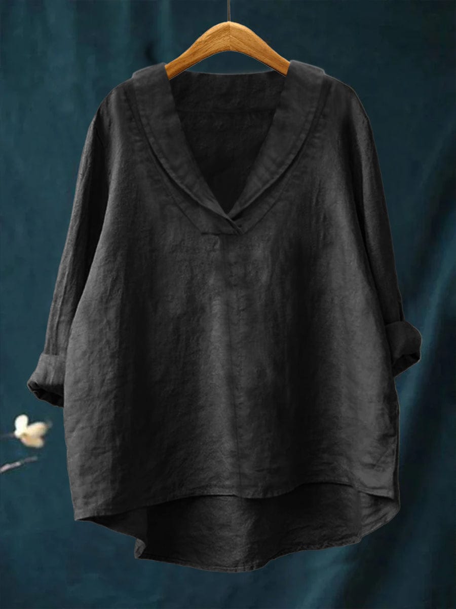 Samantha | Elegante Camisa de Verano en Lino - Van Moreau Utrecht