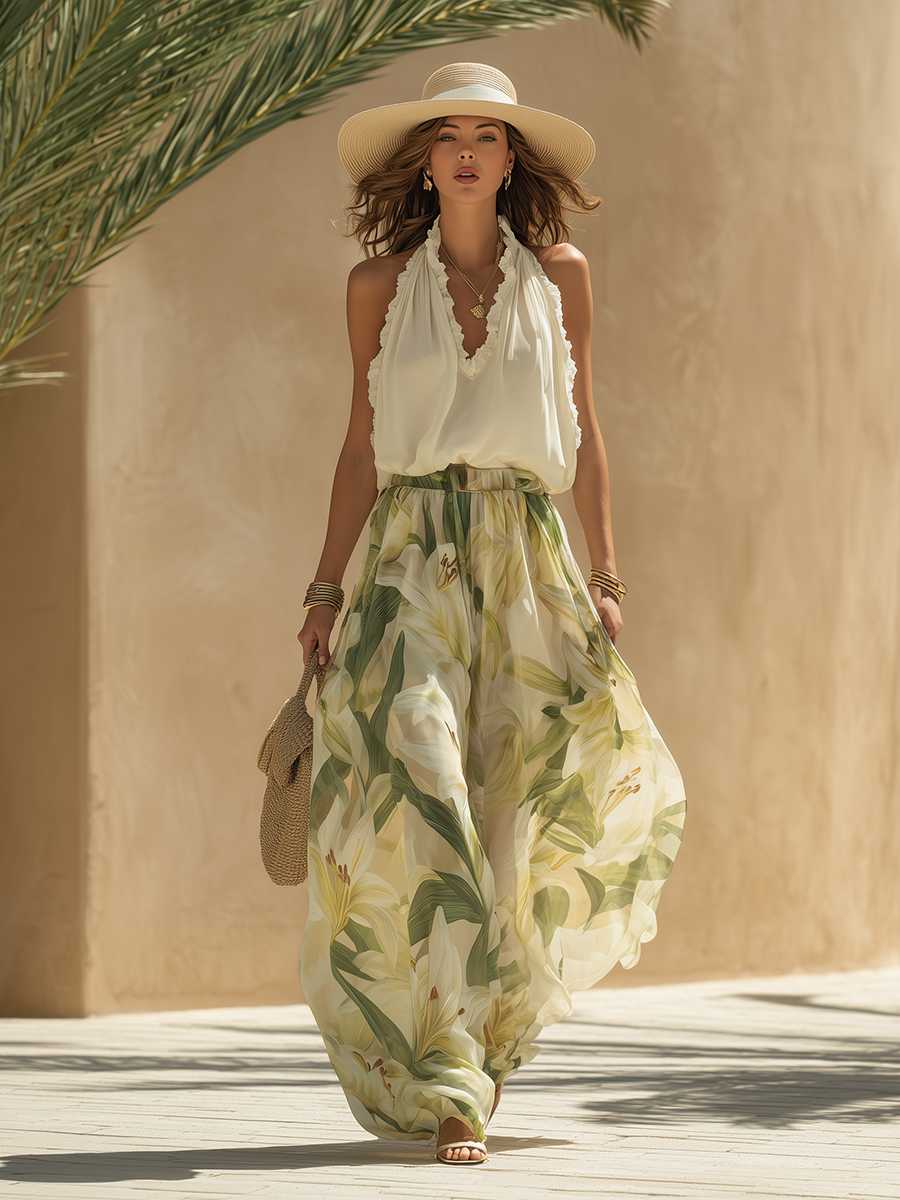VALERIA – CONJUNTO FLUIDO ESTAMPADO - Van Moreau Utrecht