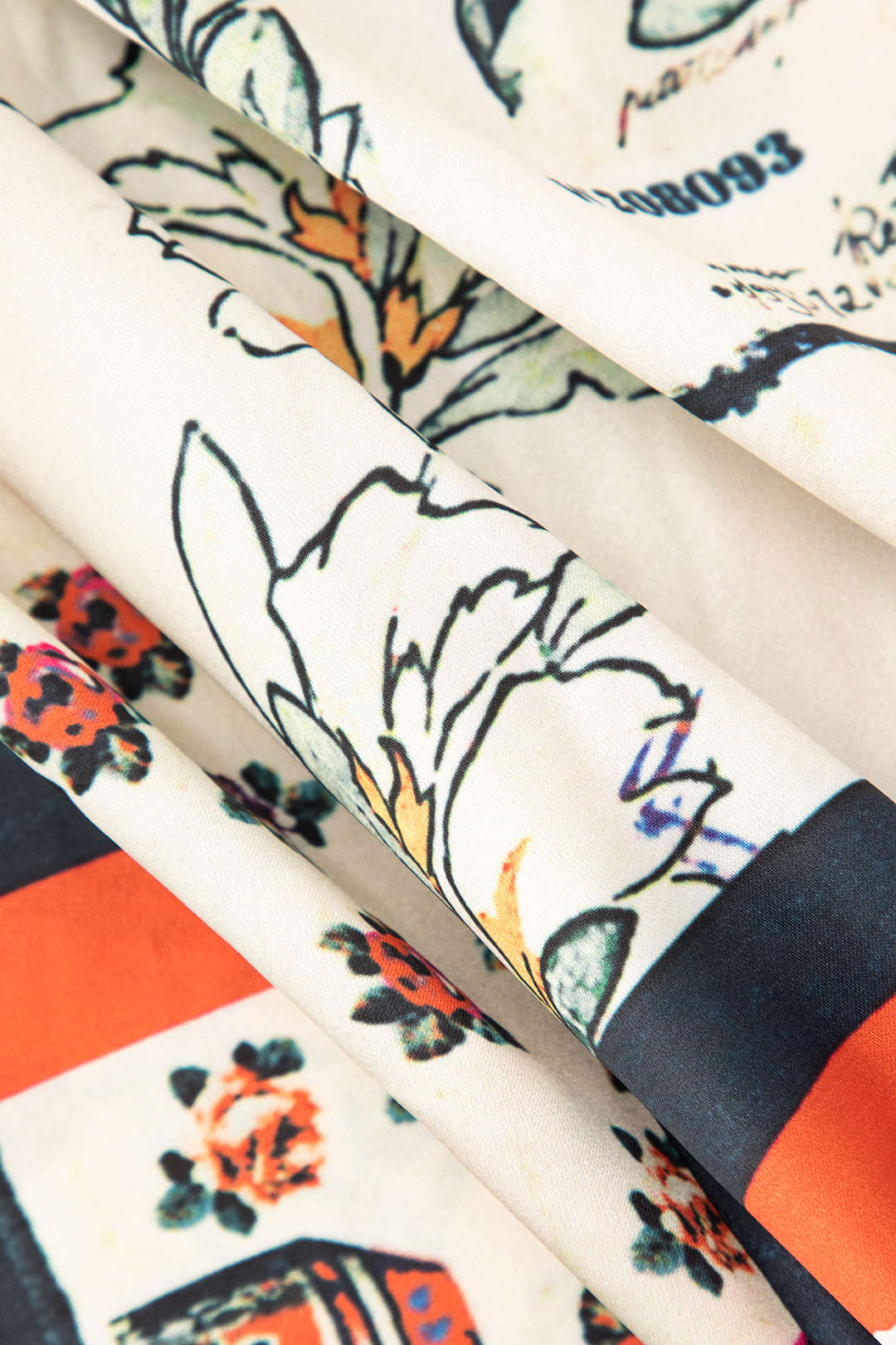 Arce | Pantalones Rectos de Cintura Alta con Estampado Floral - Van Moreau Utrecht