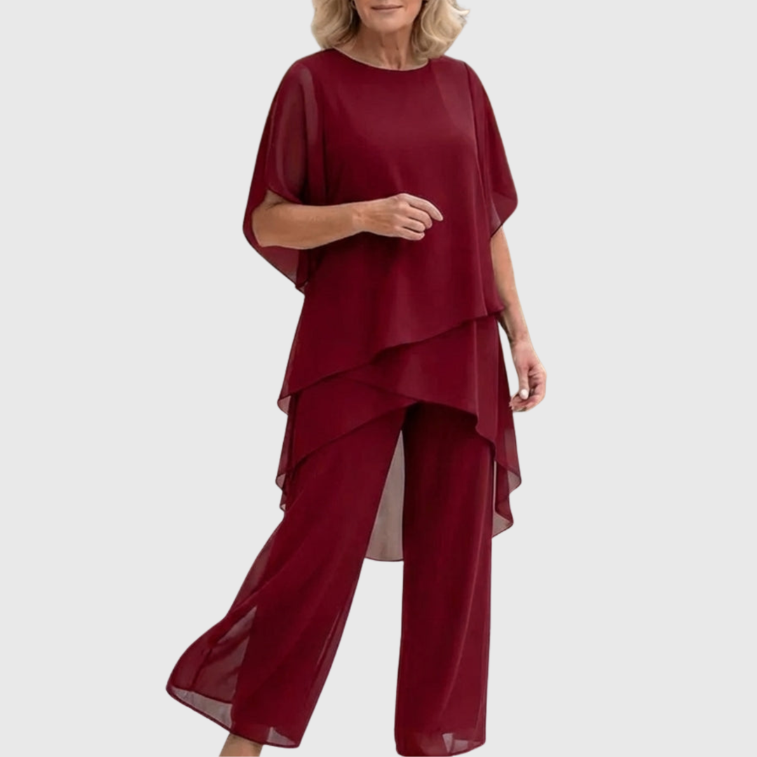 ELENA – CONJUNTO ELEGANTE DE DOS PIEZAS - Van Moreau Utrecht