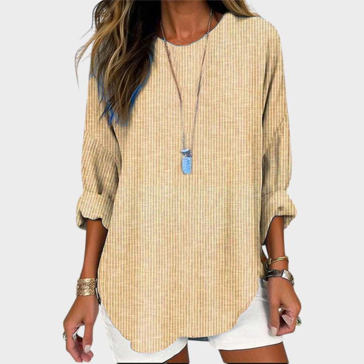 Rhea | Blusa de rayas - Van Moreau Utrecht