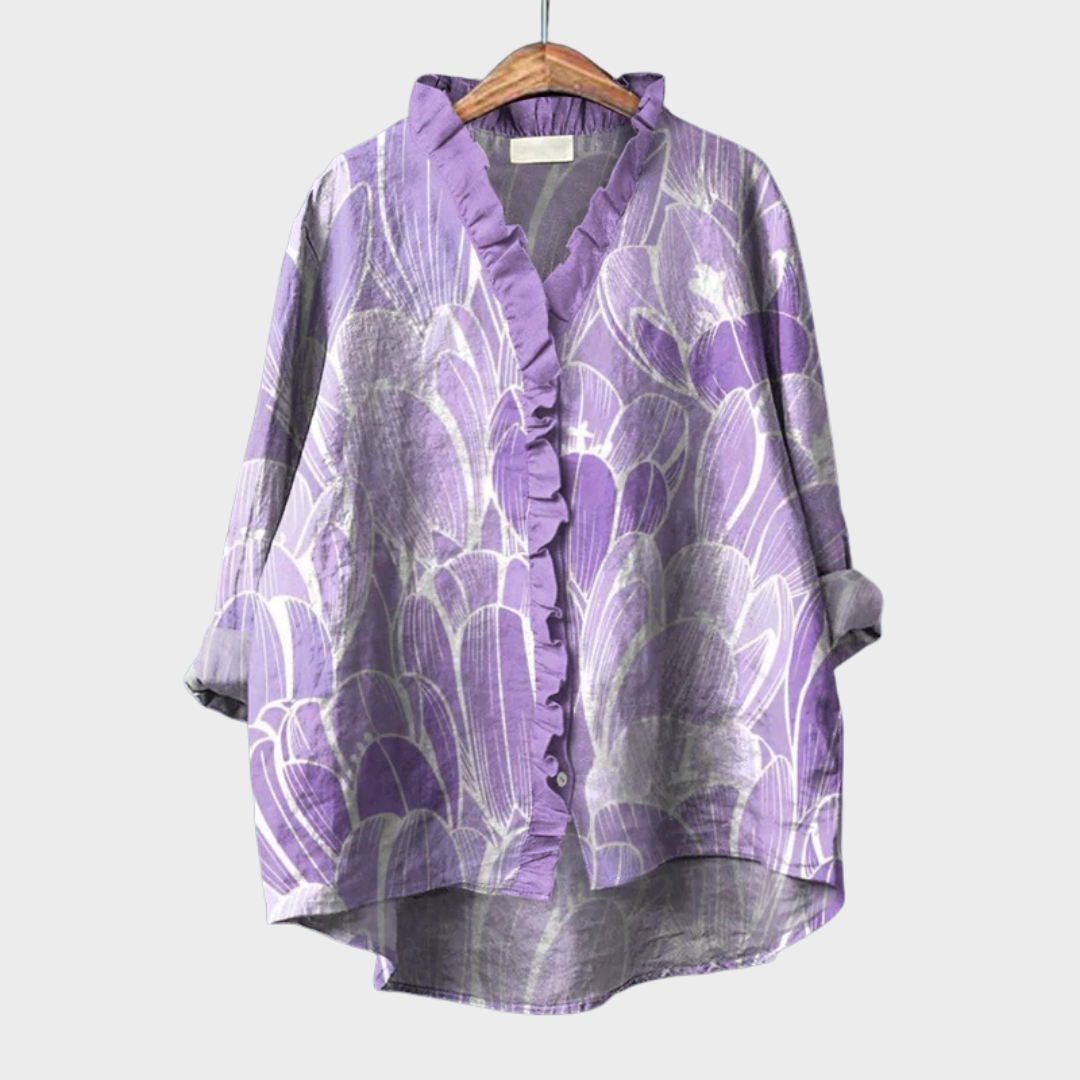 Lara | Camisa de Verano Elegante - Van Moreau Utrecht
